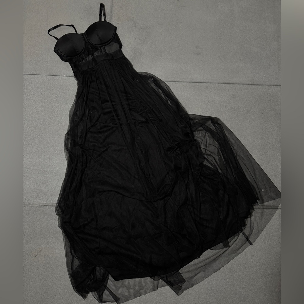 FASHIONNOVA Black Maxi Dress